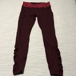 Lululemon Speed Tights Cassis Size 6